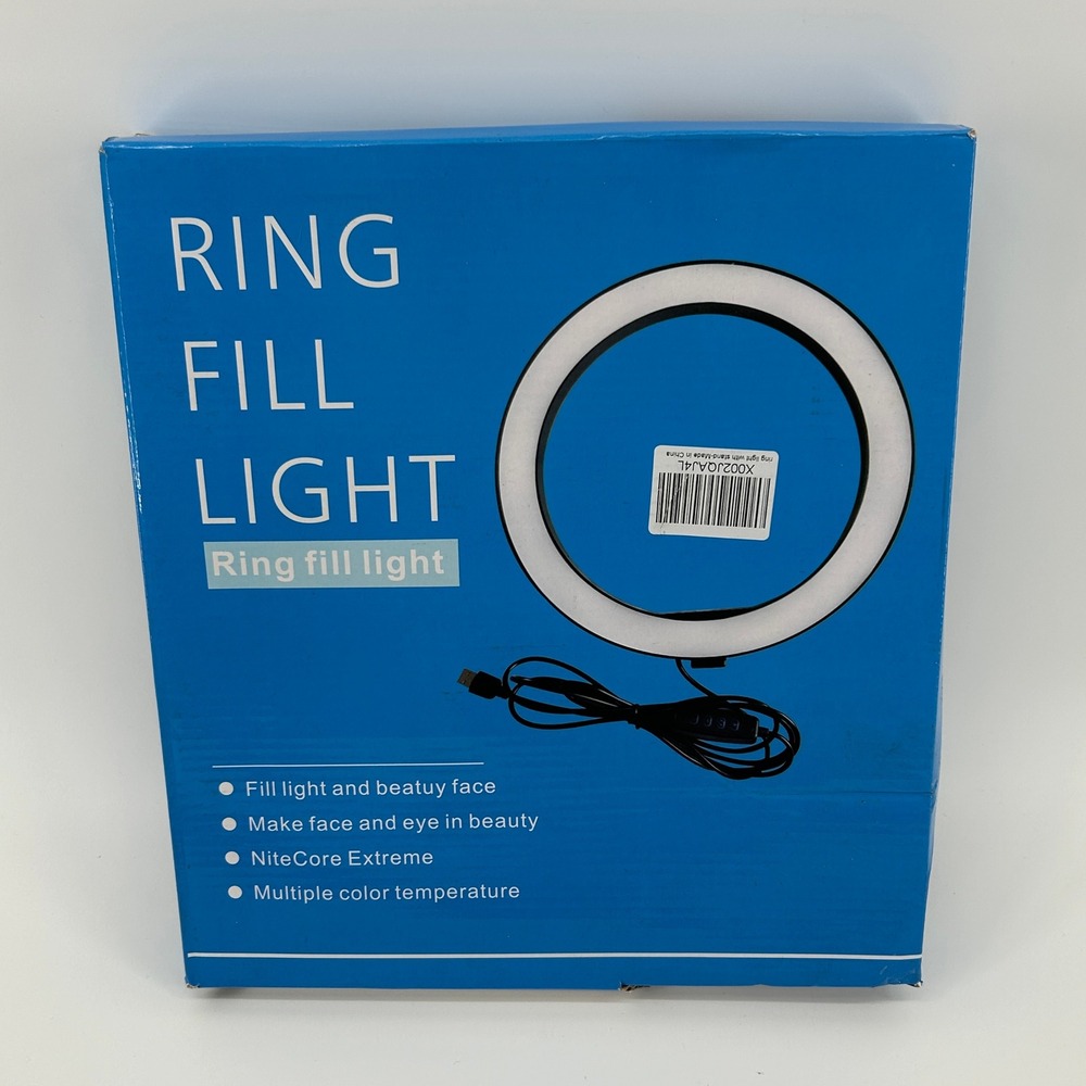 Ring Fill Light LED USB Powered Multiple Color Temperature NEW Beauty Content